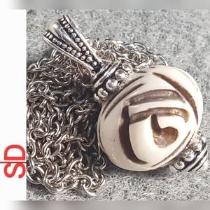 Vintage 1960s era Horn Pendant (No chain)